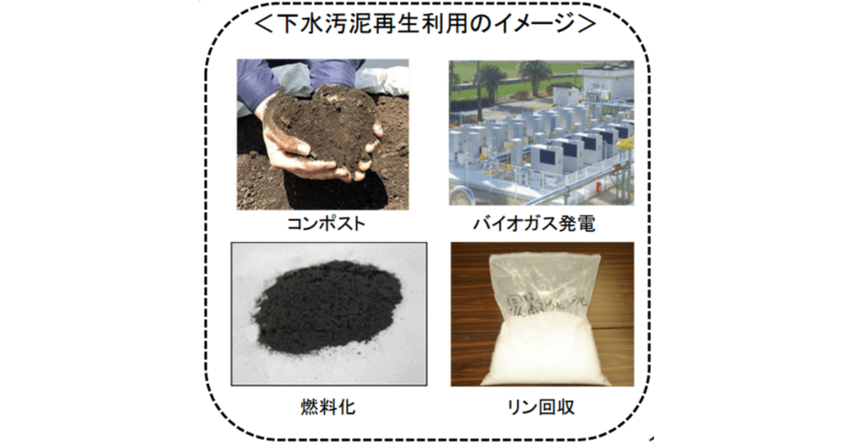 連載シリーズ 新しい資本主義の「扉」第43回 よみがえる下水汚泥