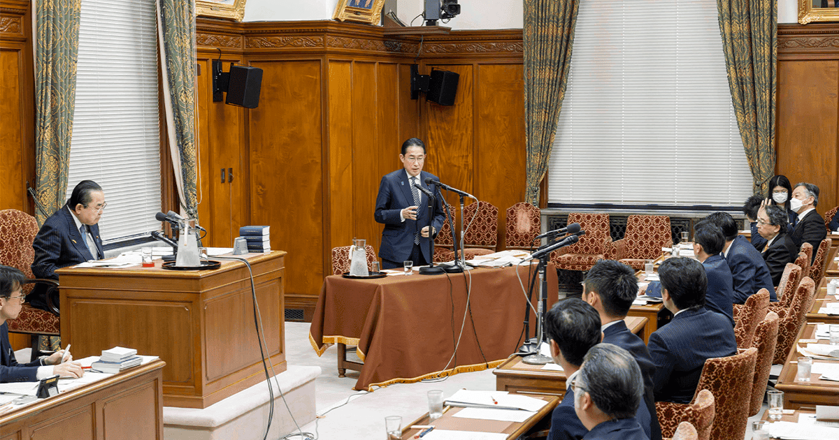 「前例にとらわれず決断」 岸田総裁が衆院政倫審に出席