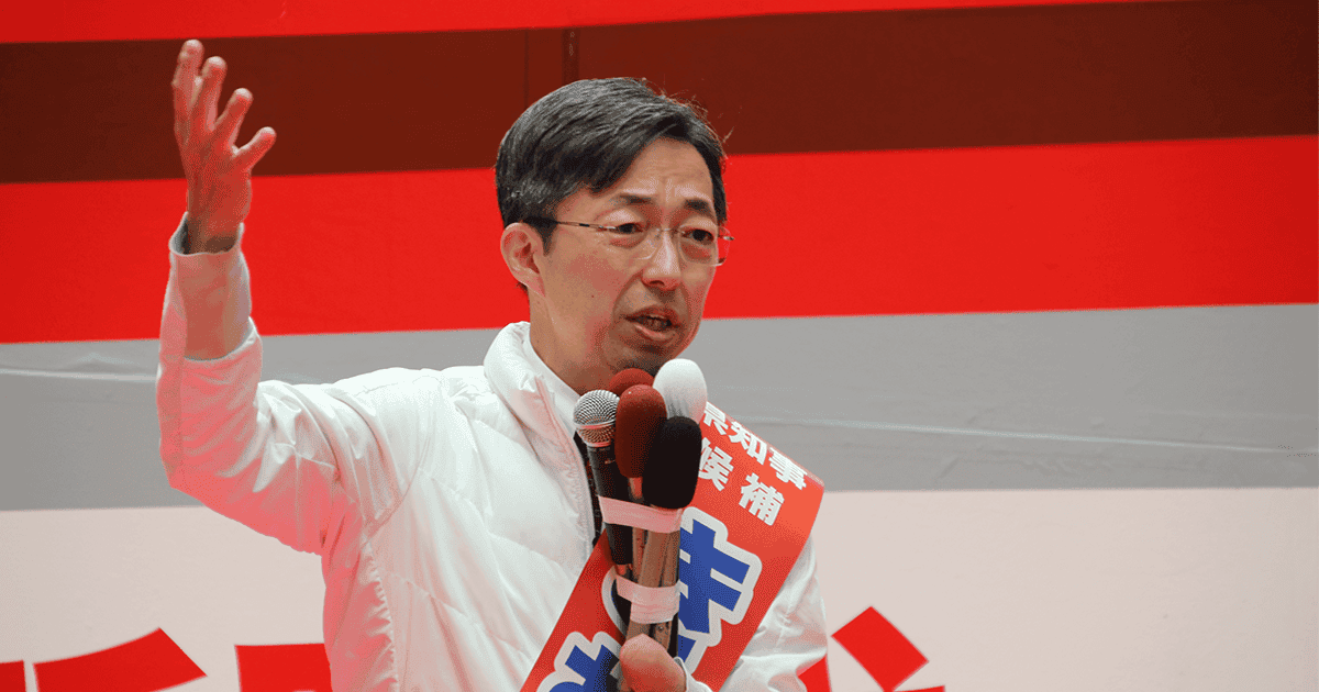 ［熊本県知事選］きむら敬候補 支持を訴え