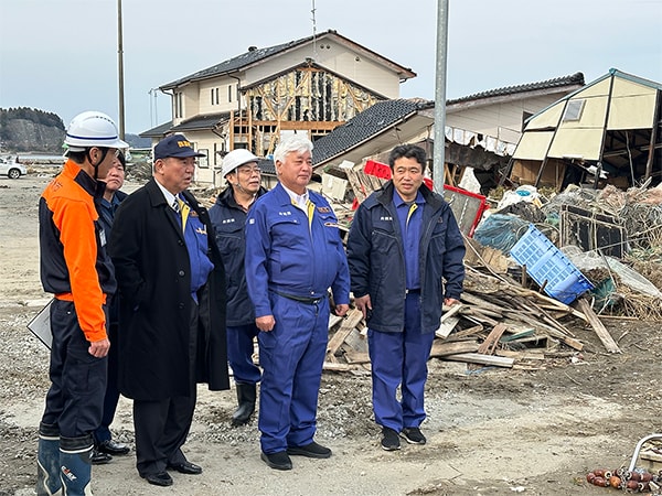 地元と一体感ある復興を水産合同会議が能登半島地震の被災地視察