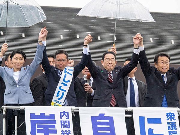 島根の思い、魂が問われる戦い岸田総裁が島根県内3カ所で街頭演説