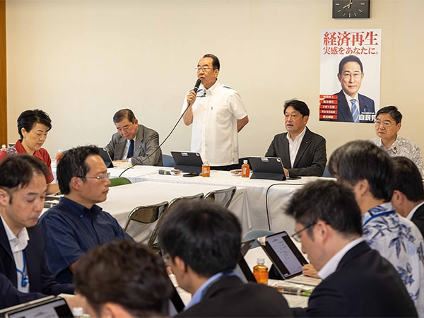 台湾有事を念頭に備え住民避難PTが与那国・竹富両町長から国民保護を巡るヒアリング