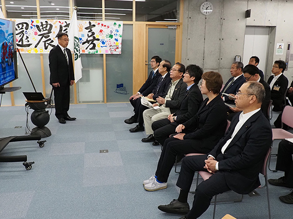地方創生に取り組む島根県海士町を視察過疎対策特別委員会