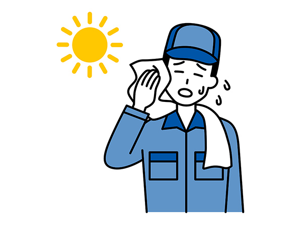 職場における熱中症の死傷者過去最多 6月から事業者による対策を義務付け