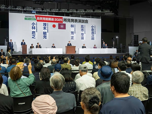 「変わる決意」全国で訴える総裁選10月4日投開票へ運動期間後半戦へ