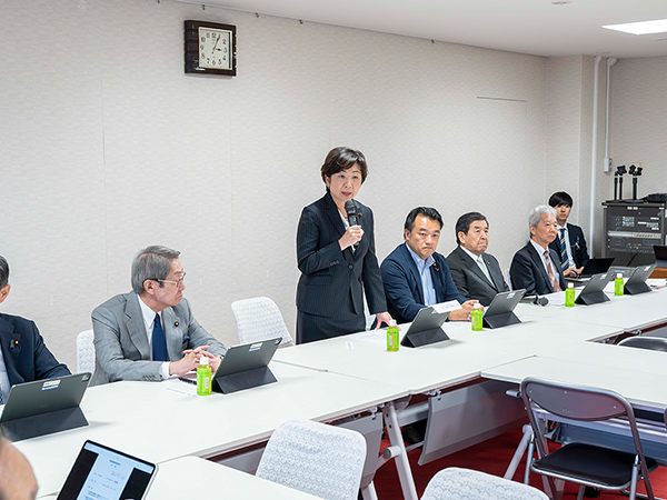 情報通信戦略調査会 業界の構造的問題解消を要望民放連会長から初のガバナンス指針案についてヒアリング