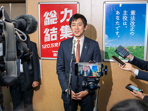 日米関係「非常に頼もしく受けとめた」日米首脳会談について小林政調会長がコメント