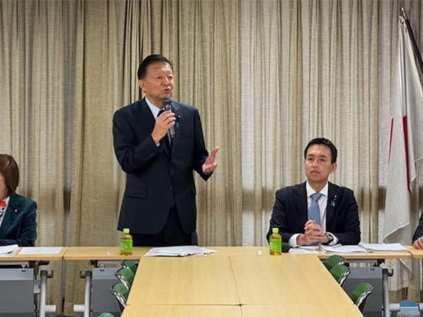 組織運動本部「予算・税制等に関する政策懇談会」(11月13日)