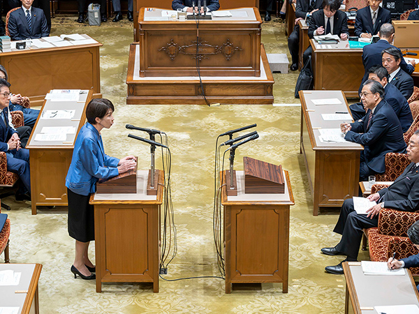 日中関係 国益を守る国会論戦を「存立危機事態」巡って党首討論で