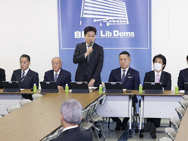 衆院定数1割削減の議員立法が政調審議会で了承