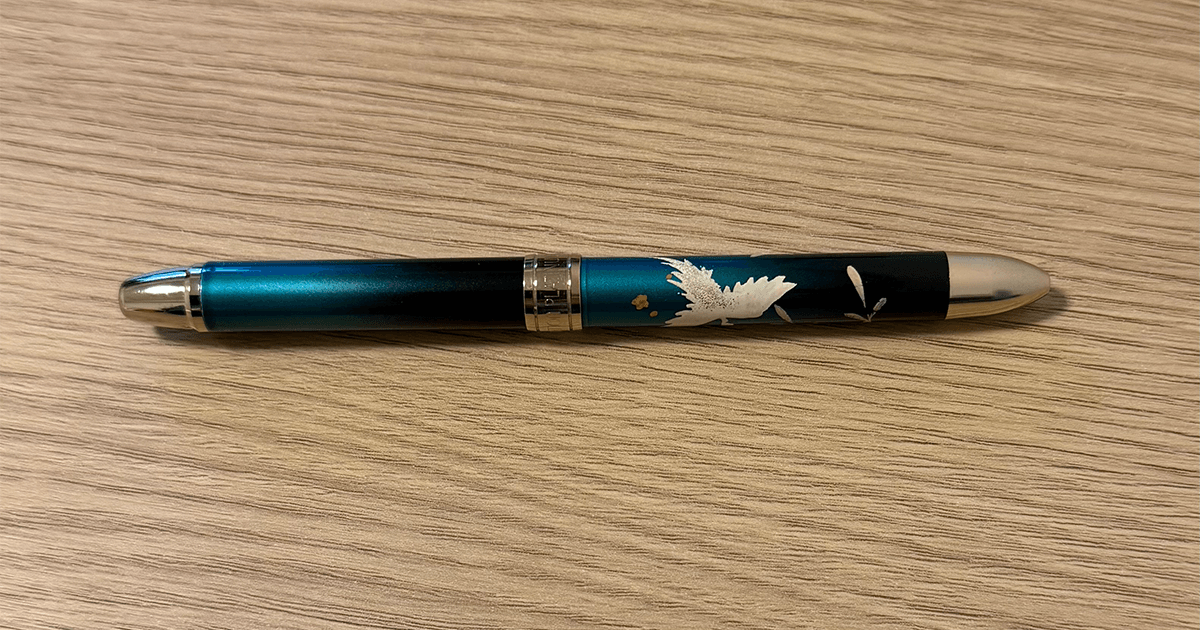 玉虫塗 羽生結弦さん衣装モチーフ蒔絵ボールペン