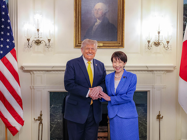 「日米が共に強く、豊かに」高市総理がトランプ大統領と会談