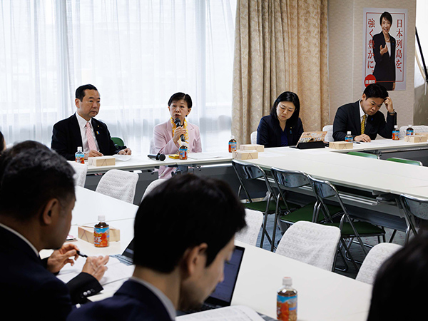 国際協力調査会 中満国連事務次長からヒアリング