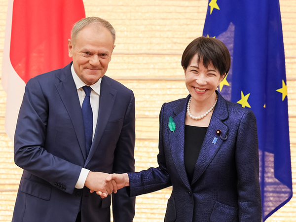 「包括的・戦略的パートナー」に格上げ高市総理がポーランドのトゥスク首相と会談