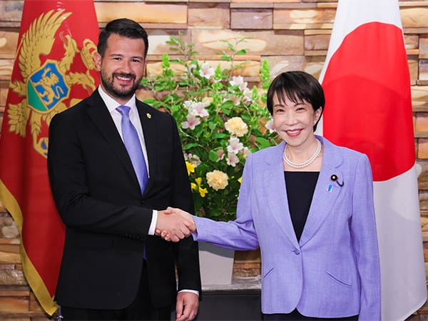 モンテネグロがわが国に大使館開設へ高市早苗総理がモンテネグロのミラトビッチ大統領と会談