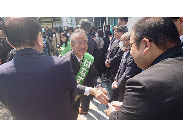 【新潟県知事選】「輝く新潟を、強い新潟を」はなずみ英世候補が3期目へ出陣