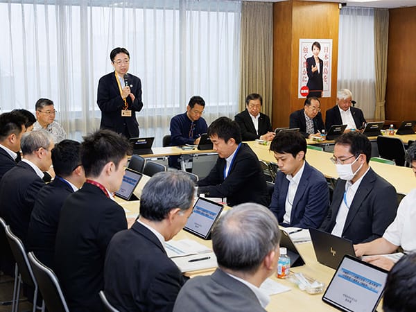 「先島諸島の住民の命を守るのは国家の責務」南西諸島PTが熊本県知事からヒアリング