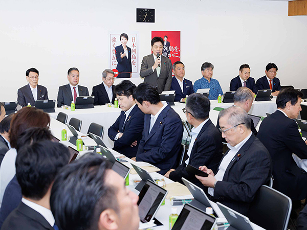 「衆院定数削減」公約実現へ 選挙制度改革・定数削減法案を総務部会・政治制度改革本部が了承