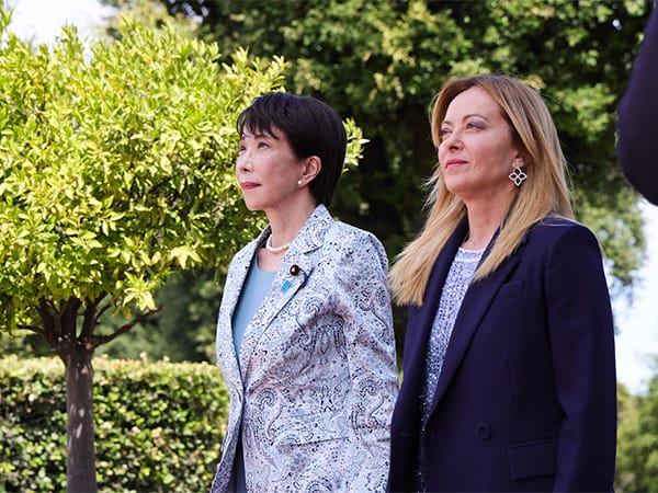 「ジョルジャと共にこれからも『良い仕事』を」高市総理がイタリアのメローニ首相と首脳会談