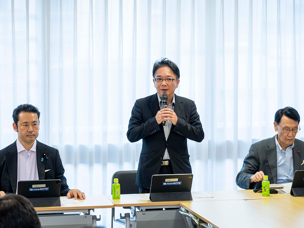 経済安保シンクタンクの機能強化をKプログラム見直し方針について説明受ける