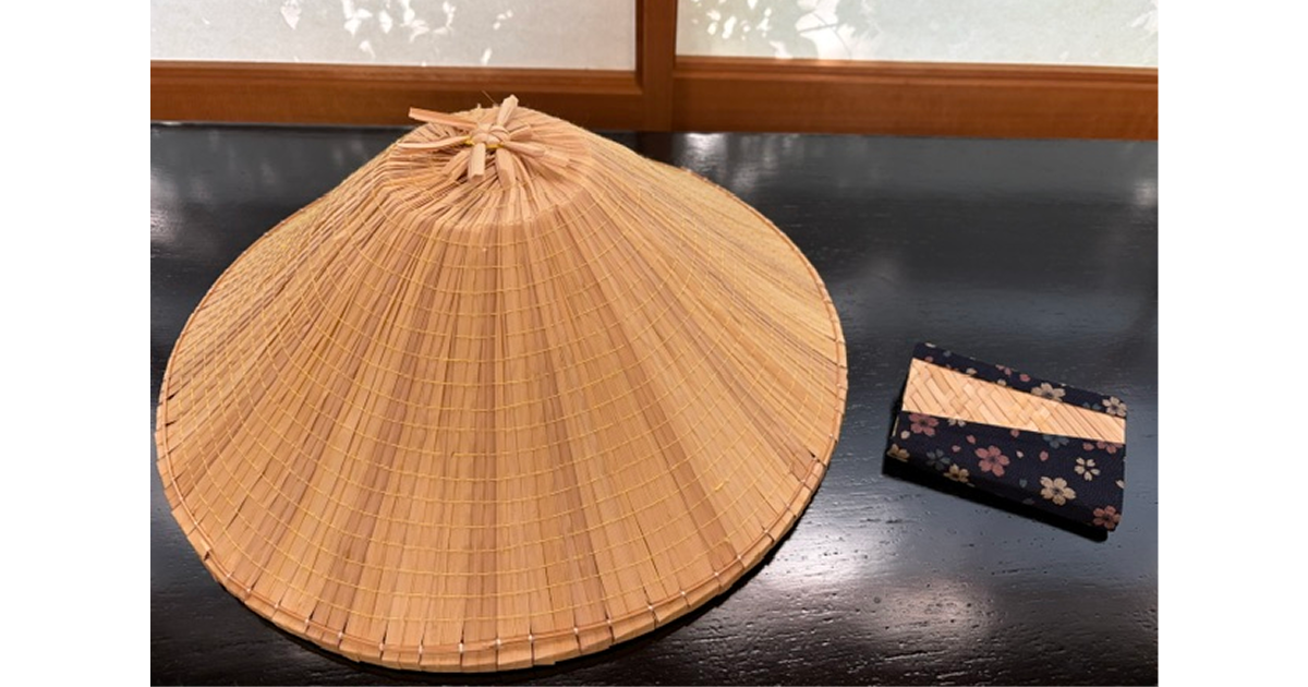 越中福岡の菅笠・スゲ細工(国の重要文化財)
