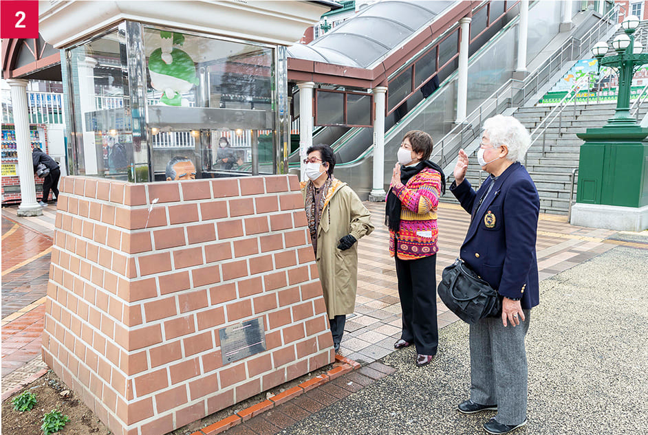 深谷駅のからくり時計（JR深谷駅北口）