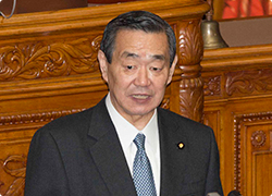 溝手顕正 参議院議員会長