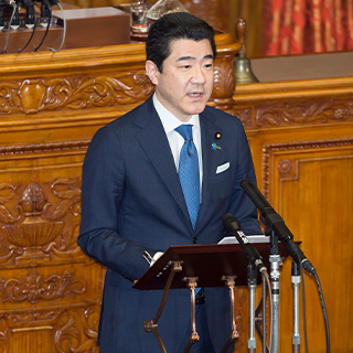 野上浩太郎幹事長