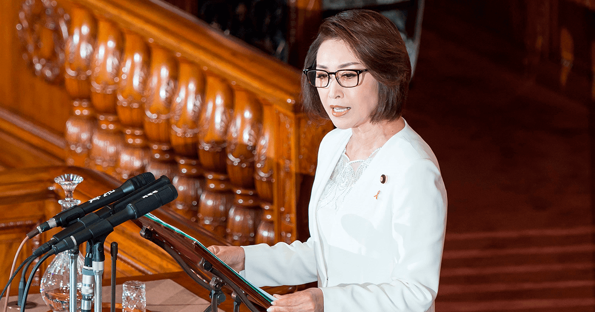 (要約版)第198回国会における安倍総理問責決議案への反対討論 三原じゅん子参議院議員