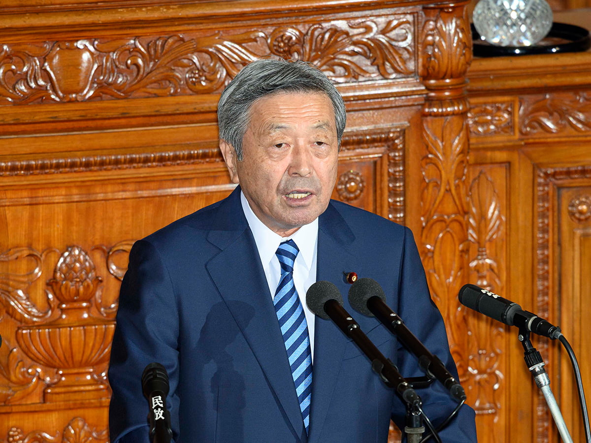 第200回臨時国会における林幹雄幹事長代理代表質問