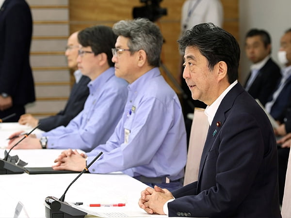 令和2年7月豪雨 対応に万全を期すよう安倍総理指示