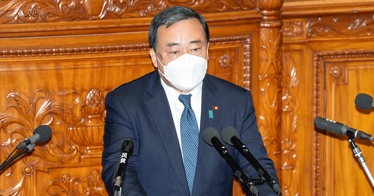 第208回国会梶山弘志幹事長代行代表質問