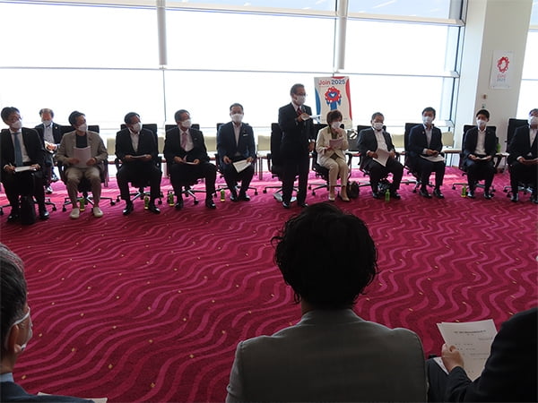 大阪・関西万博推進本部 制度改革PT 大阪・京都視察、スタートアップ企業・青年会議所メンバーと意見交換