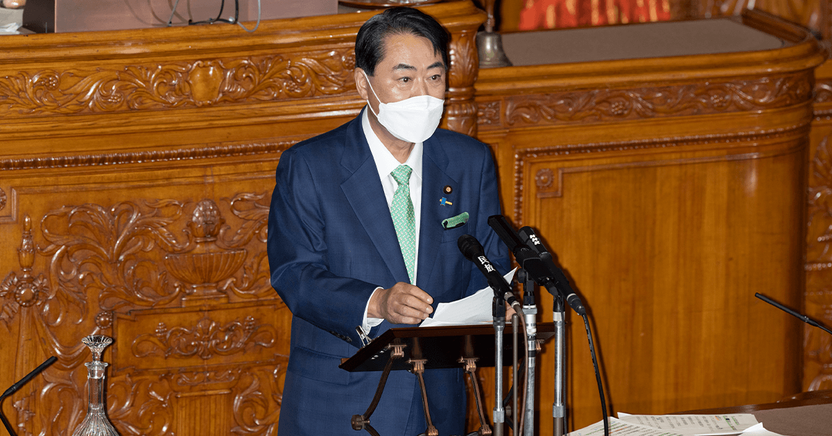 第210回臨時国会における牧野たかお参議院自民党幹事長代表代理質問