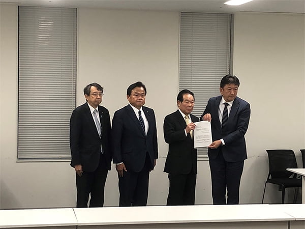 原子力損害賠償紛争審査会による中間指針改訂を受けての申し入れ