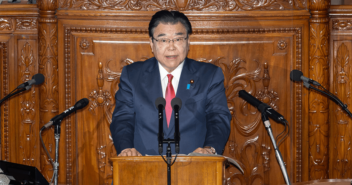 第211回国会における後藤茂之内閣府特命担当大臣(経済財政政策)の経済演説