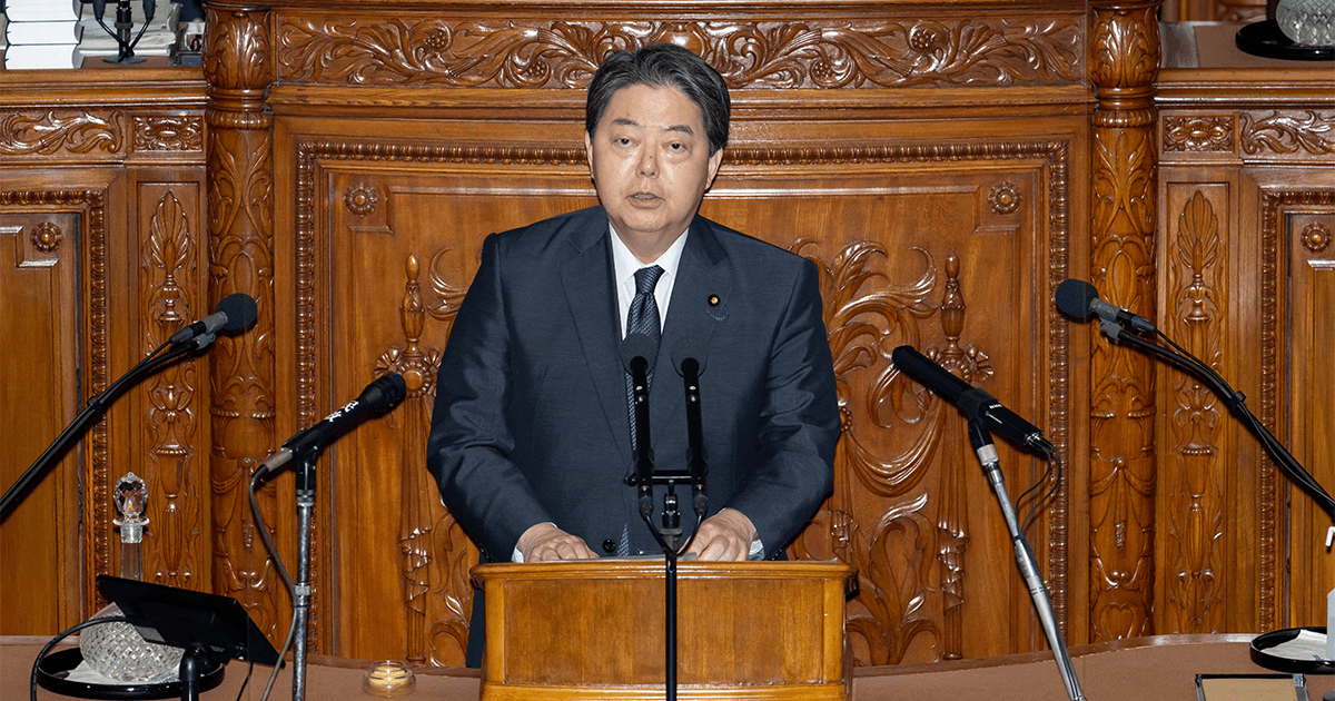 第211回国会における林外務大臣の外交演説