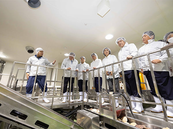 水産総合調査会・水産部会 北海道ホタテ関連視察