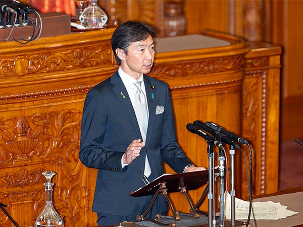 第214回臨時国会における宮本周司参議院議員代表質問