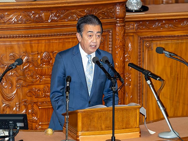 第217回国会における星野剛士衆議院議員代表質問