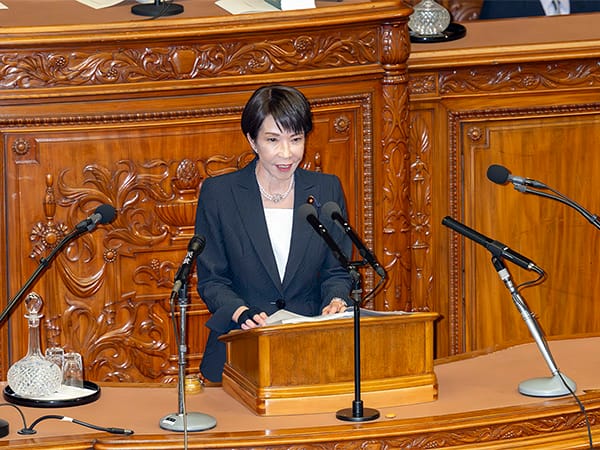 第221回国会における高市早苗内閣総理大臣施政方針演説