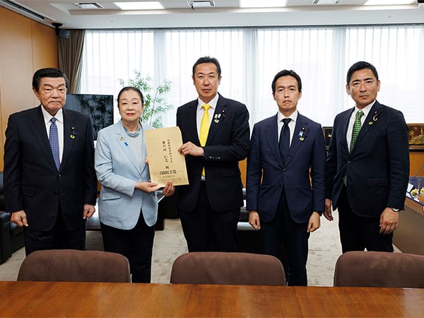 消費者行政の発展に向けた提言申し入れ