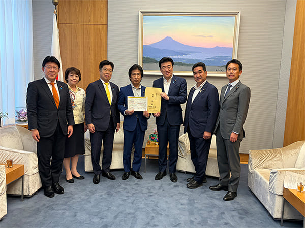 誰もが安心して歳を重ねることができる「幸齢社会」の実現に向けて（提言）申し入れ