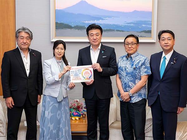 日本Well-being計画推進特命委員会 第九次提言 木原官房長官へ手交