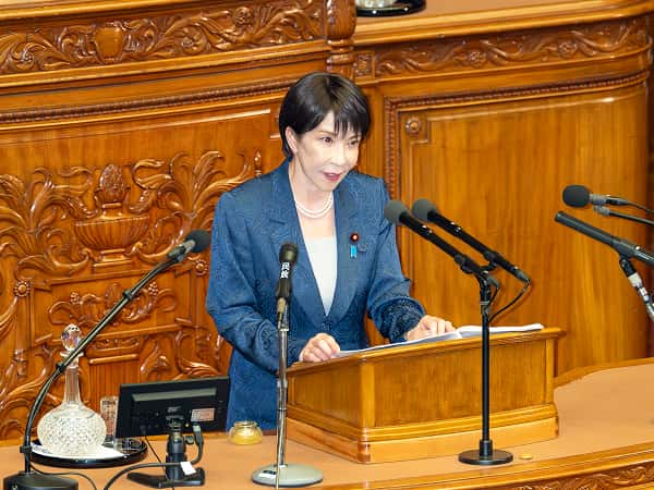 第222回国会における高市内閣総理大臣所信表明演説