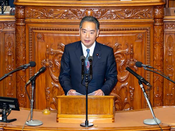 第222回臨時国会における井上信治衆議院議員代表質問