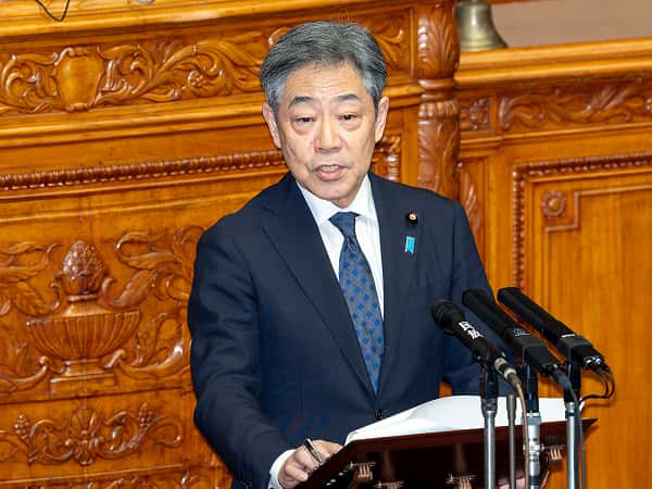 第222回臨時国会における青木一彦参院幹事長