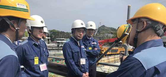 関西電力(株)大飯原子力発電所及び日本原子力研究開発機構高速増殖原型炉もんじゅを視察 党原子力規制に関する特別委員会
