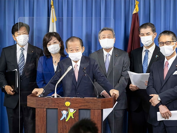 役員会後 二階幹事長記者会見