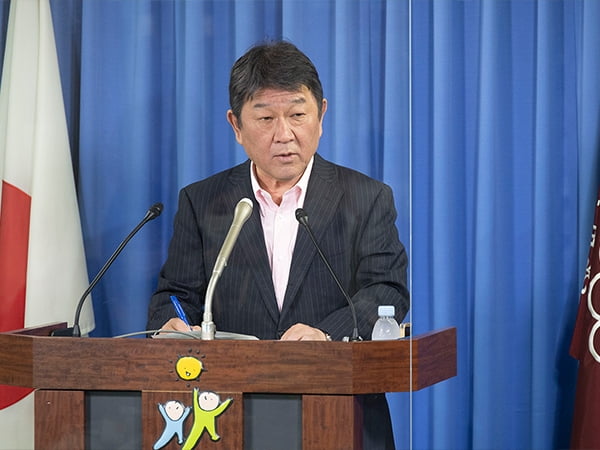 役員連絡会後 茂木幹事長記者会見